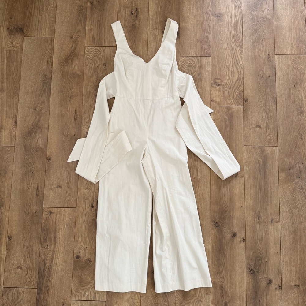 Club Monaco White Agrikah Jumpsuit